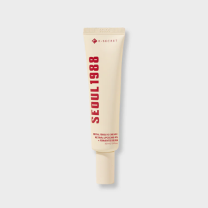 k secret – seoul 1988 eye cream: retinal liposome 4% + fermented bean, 30ml
